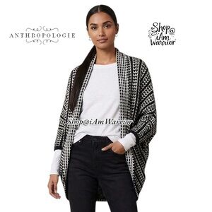 Anthropologie Moth chunky knit cocoon cardigan sweater @shop@iamwarrior